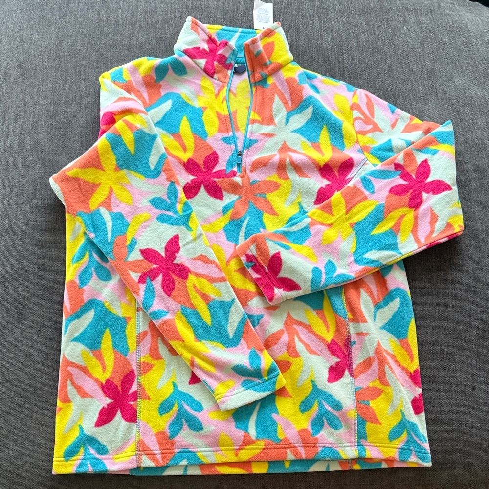 Lands' End half zip pullover